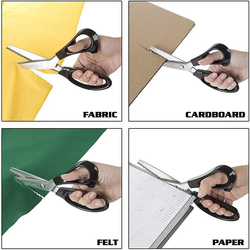 1Pc Pinking Shears Stainless S - Pinking Shear Blade avaliação e preço