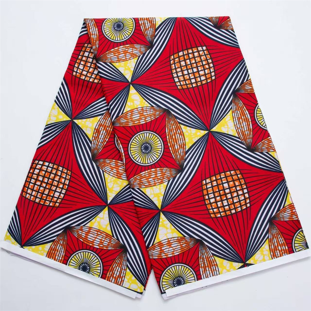 African Nigeria Real Wax Fabri - Sewing Batik Fabric avaliação e preço