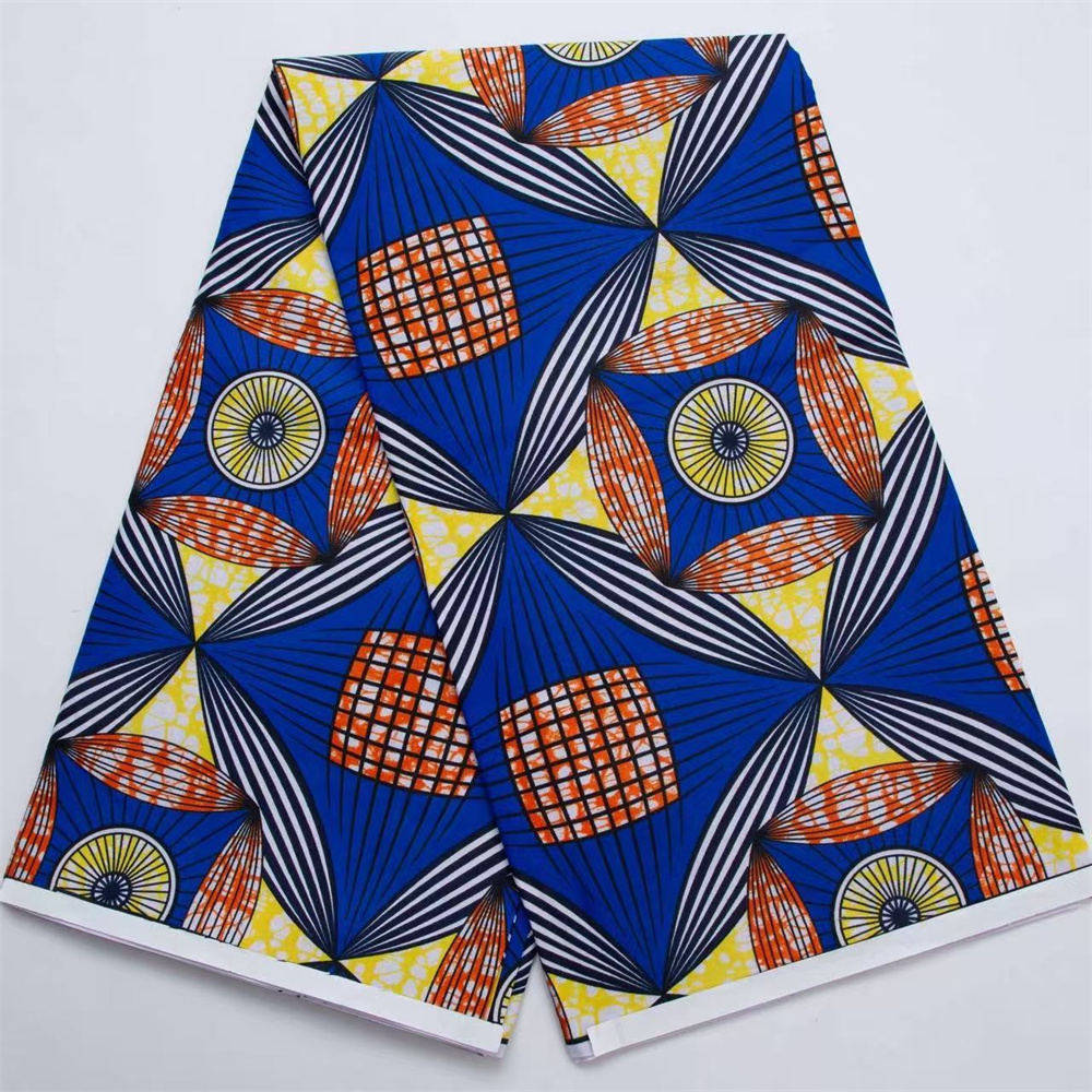 African Nigeria Real Wax Fabri - Sewing Batik Fabric avaliação e preço