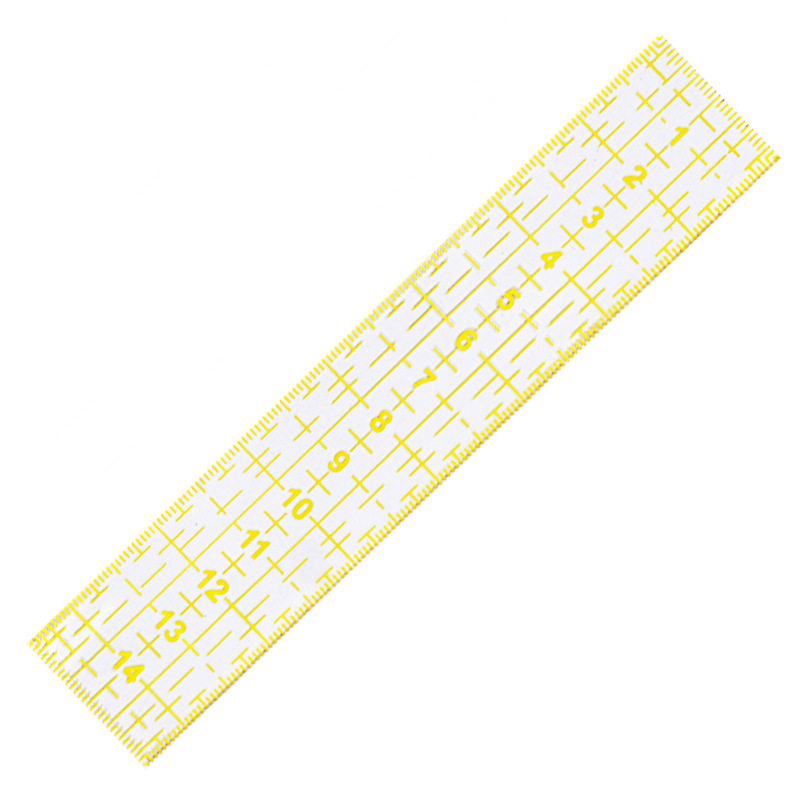 1Pcs 3x15cm Sewing Tailor Rule - Quilting Ruler Square avaliação e preço