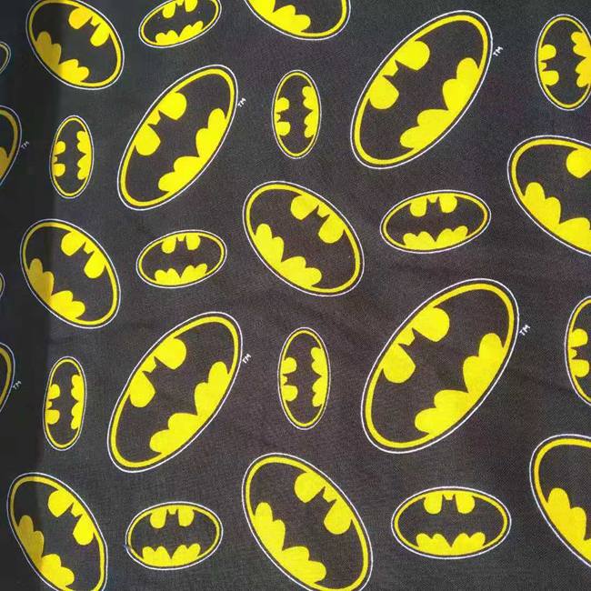 140cm Width Cartoon Batman Log - Textile And Sewing Materials avaliação e preço