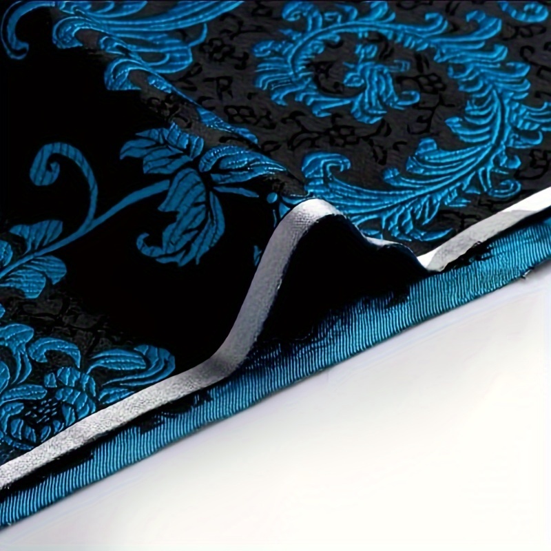 3D Blue Phoenix Tail Brocade F - Sewing By avaliação e preço