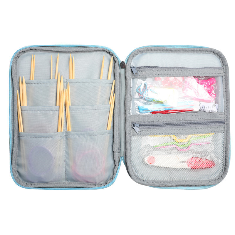 Empty Knitting Needles Case Tr - Textile Sewing Kit avaliação e preço
