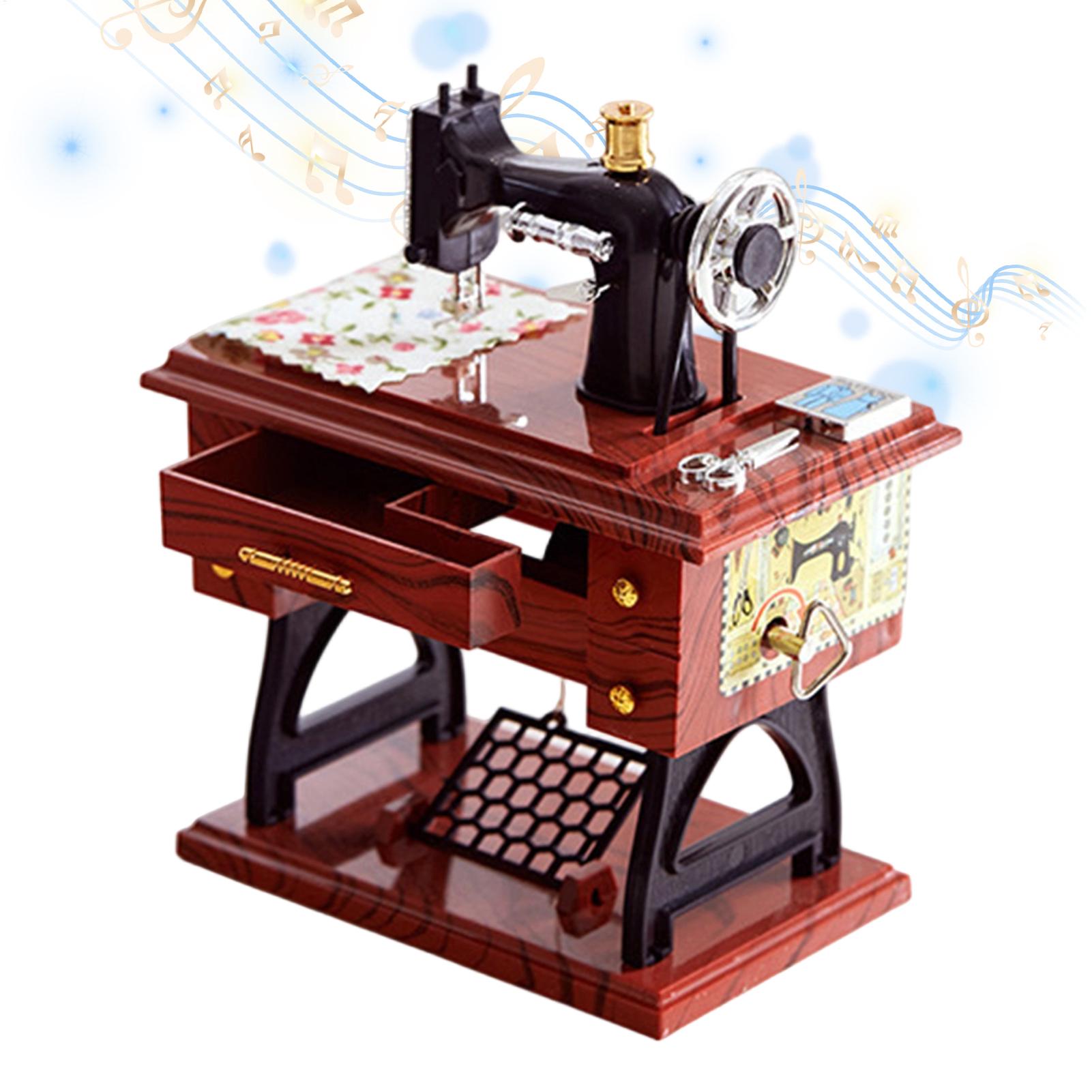 Sewing Machine Mini Music Box  - Sewing Gathering avaliação e preço