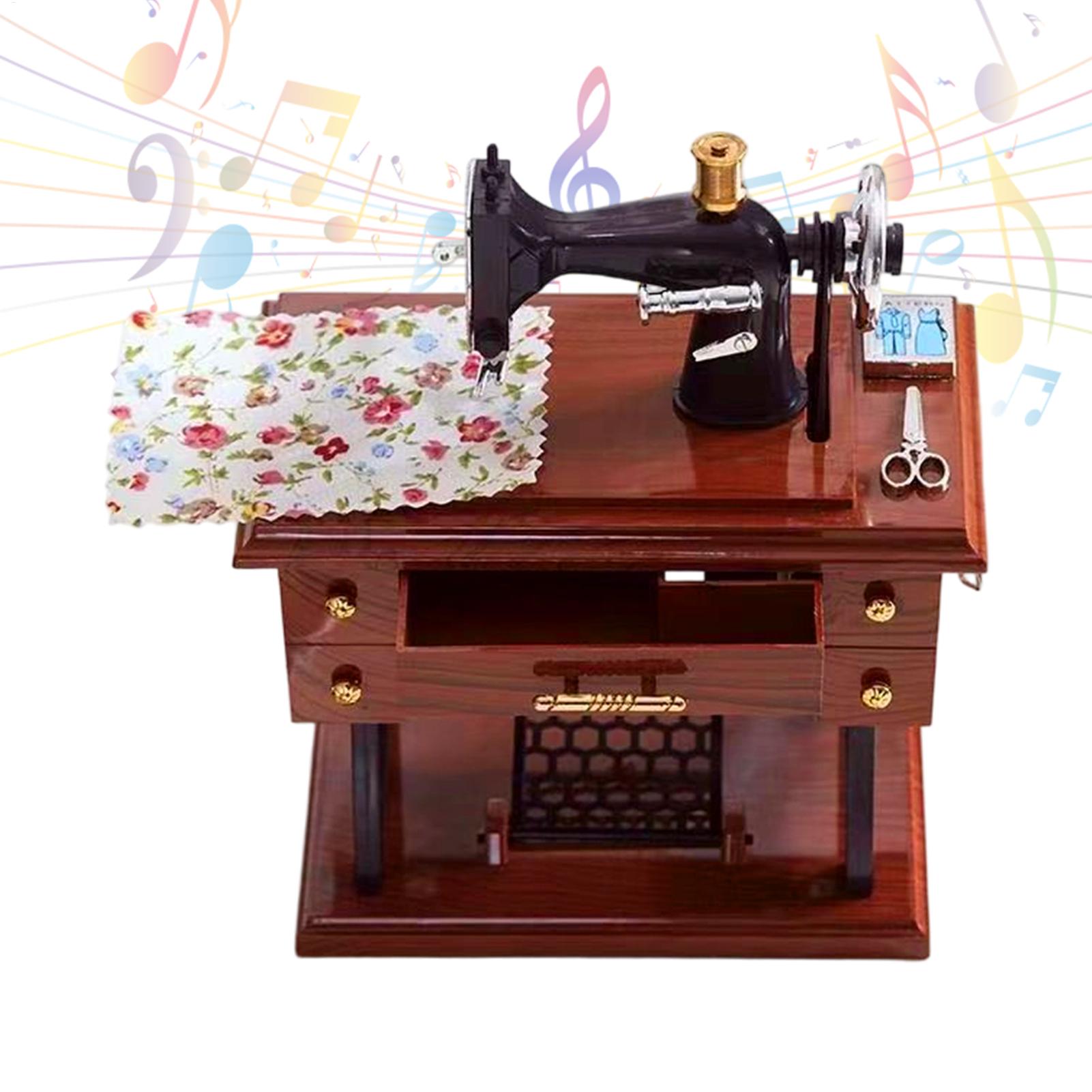 Sewing Machine Mini Music Box  - Sewing Gathering avaliação e preço