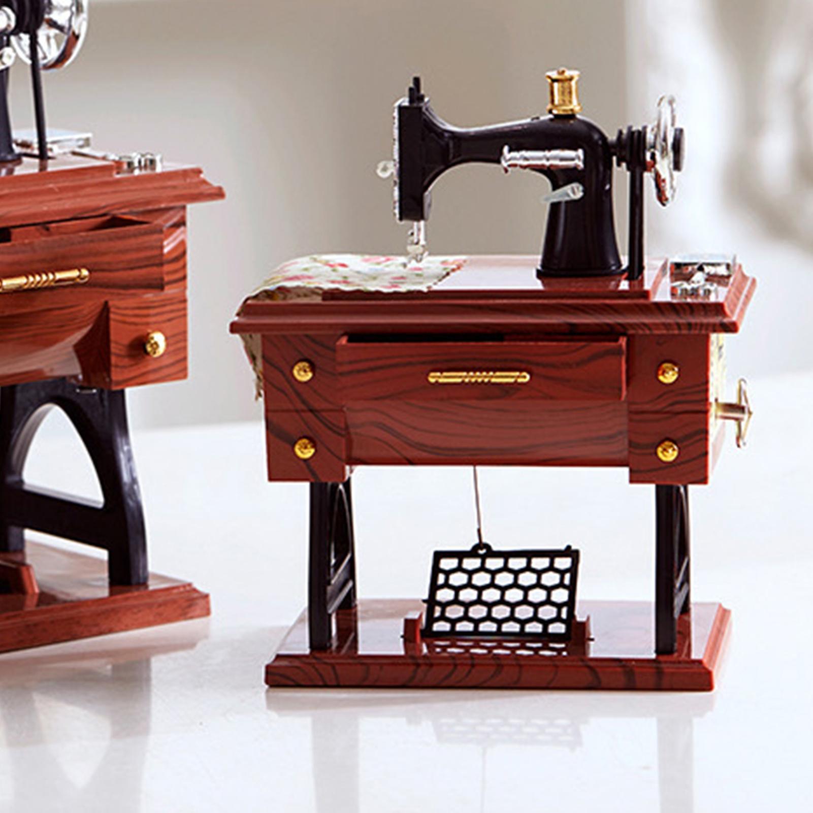 Sewing Machine Mini Music Box  - Sewing Gathering avaliação e preço