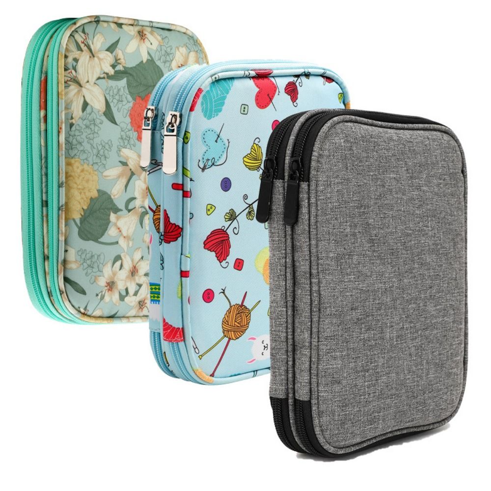Knitting Needle Case, Portable - Textile Sewing Kit avaliação e preço