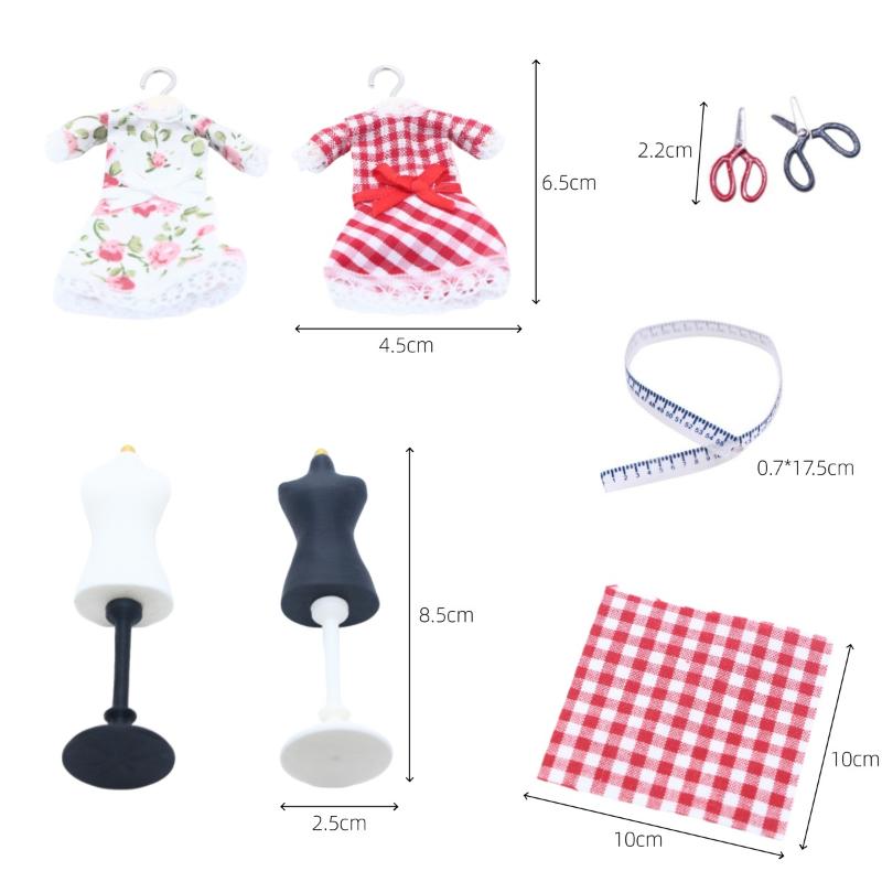 1 Set Mannequin Torso Clothing - Sewing By avaliação e preço