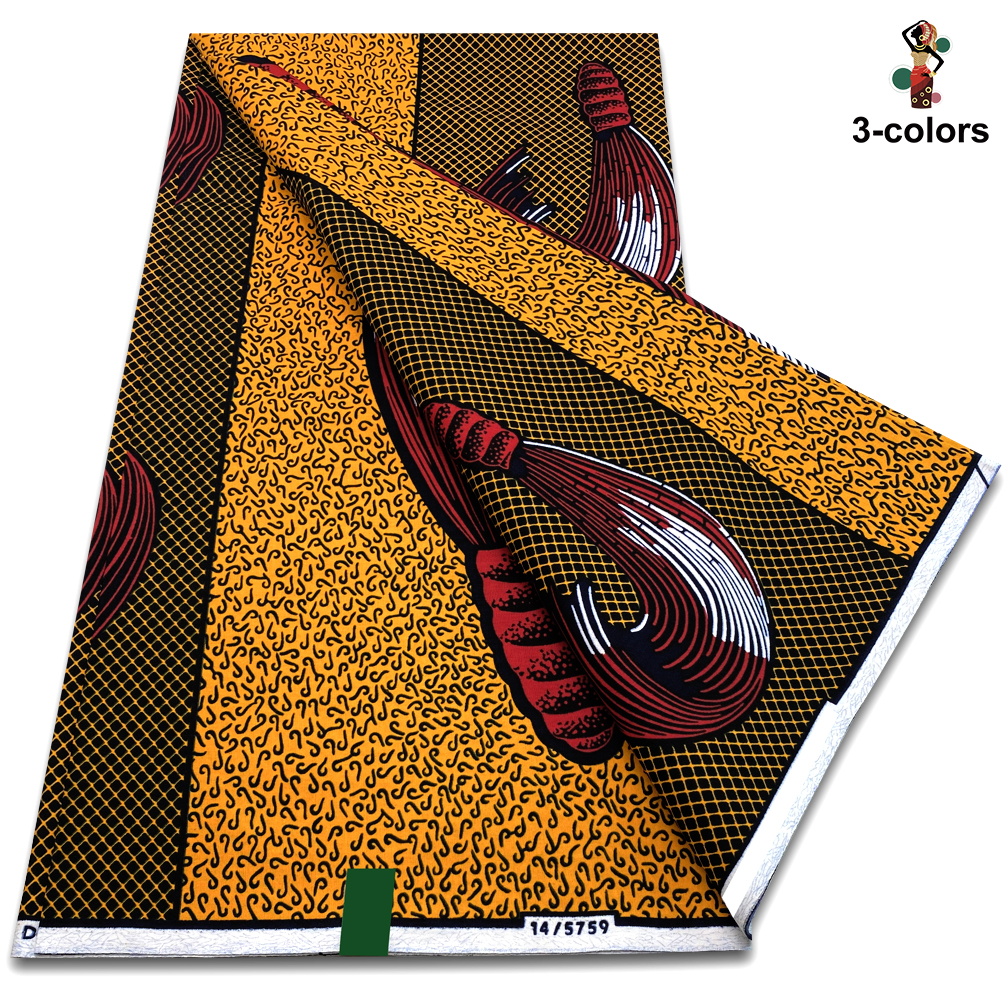2025 Newest Fashion African Wa - Sewing Batik Fabric avaliação e preço