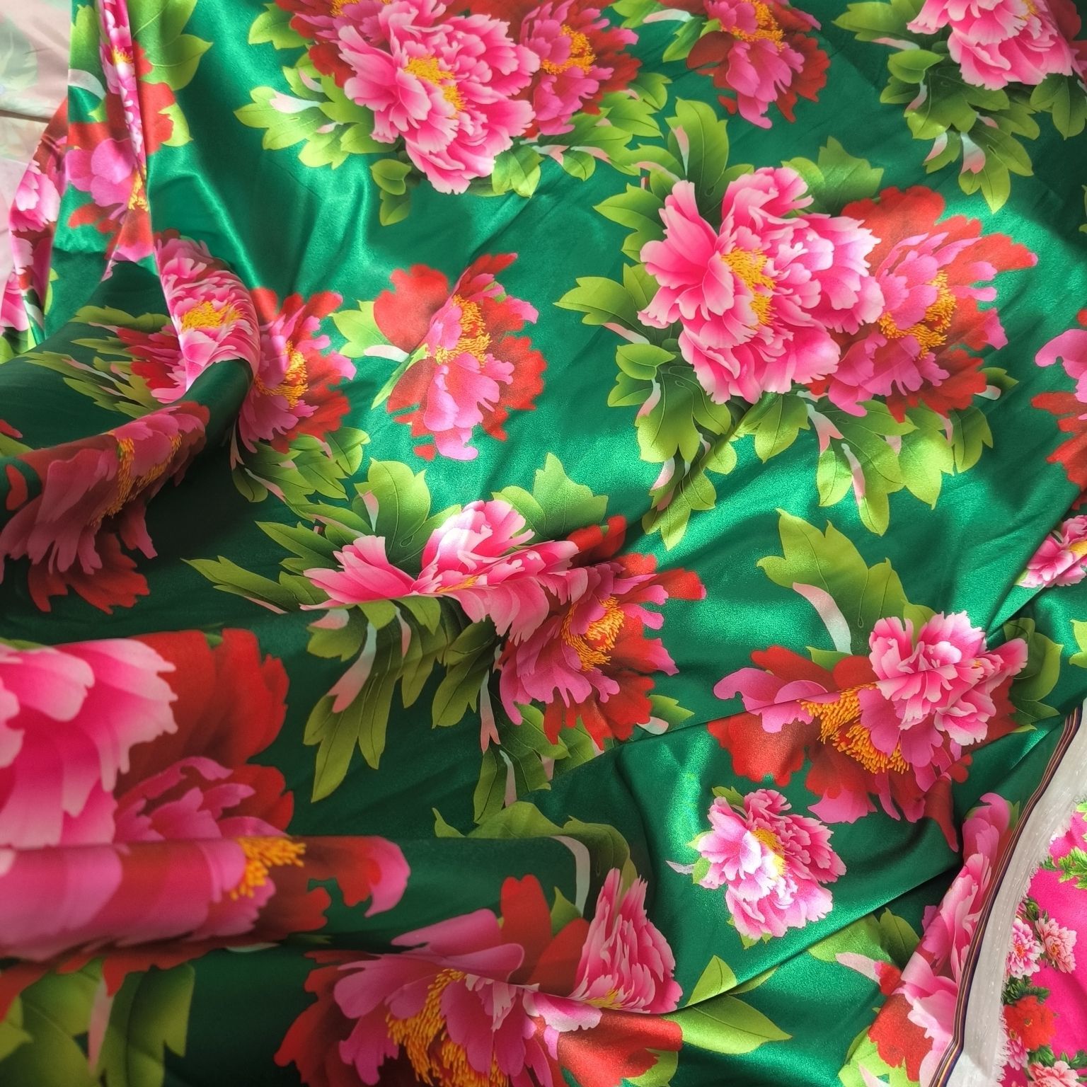 Satin Fabric Cloth without Ove - Sewing By avaliação e preço