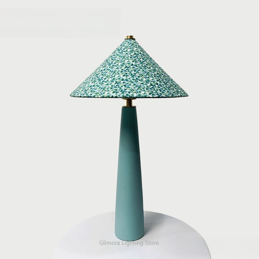 Teal Umbrella Shape Table Lamp - Century Textile & Sewing Supply Hours avaliação e preço