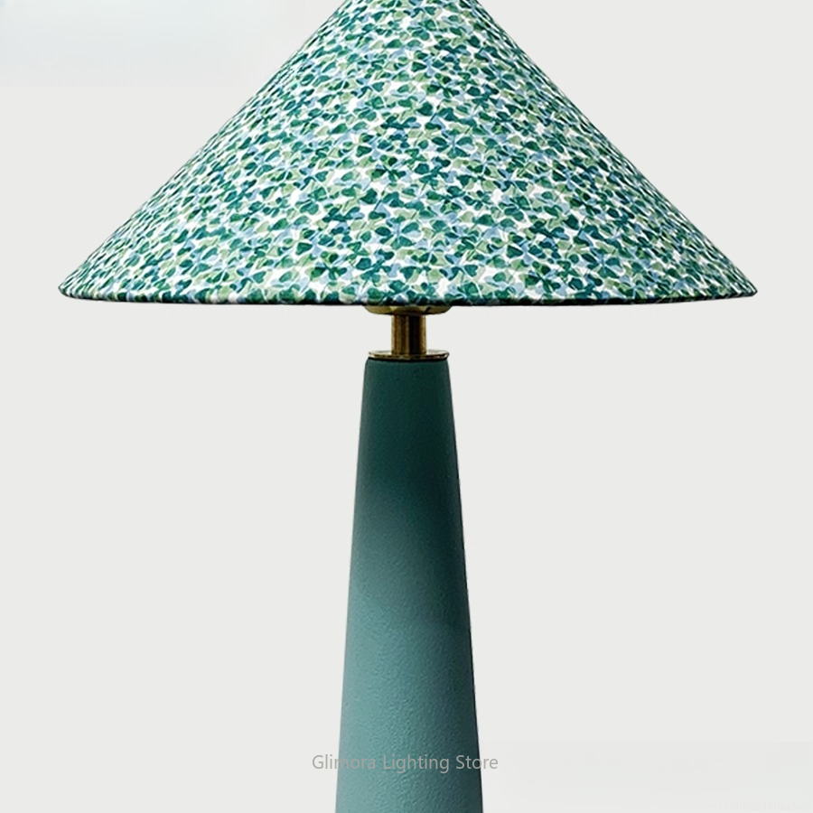 Teal Umbrella Shape Table Lamp - Century Textile & Sewing Supply Hours avaliação e preço