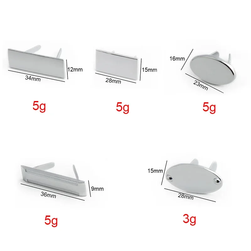 50/100PCS 36/34/28/23MM Oval,R - Sewing Label avaliação e preço