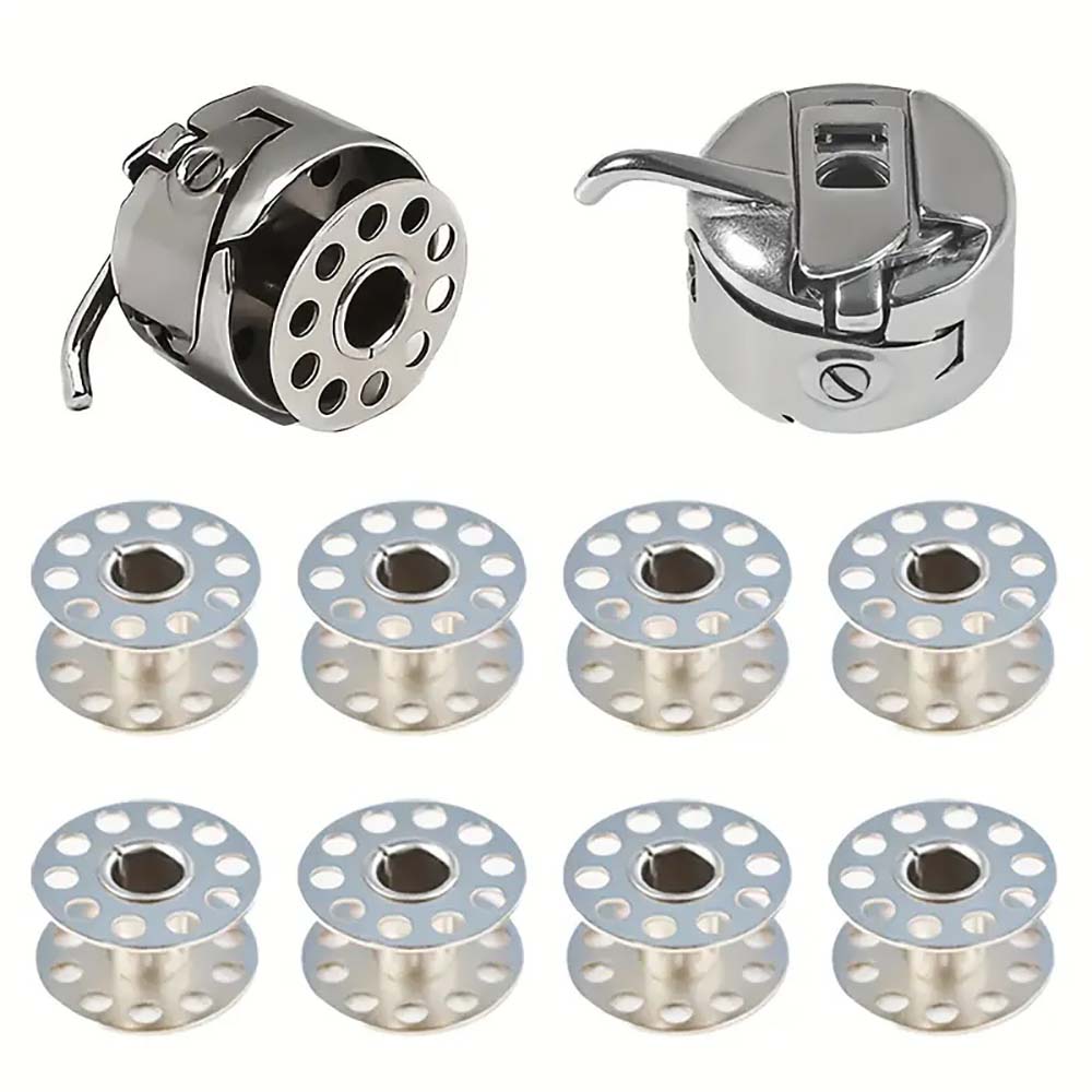 Bobbin Case and Metal Bobbins  - Sewing Necessities avaliação e preço