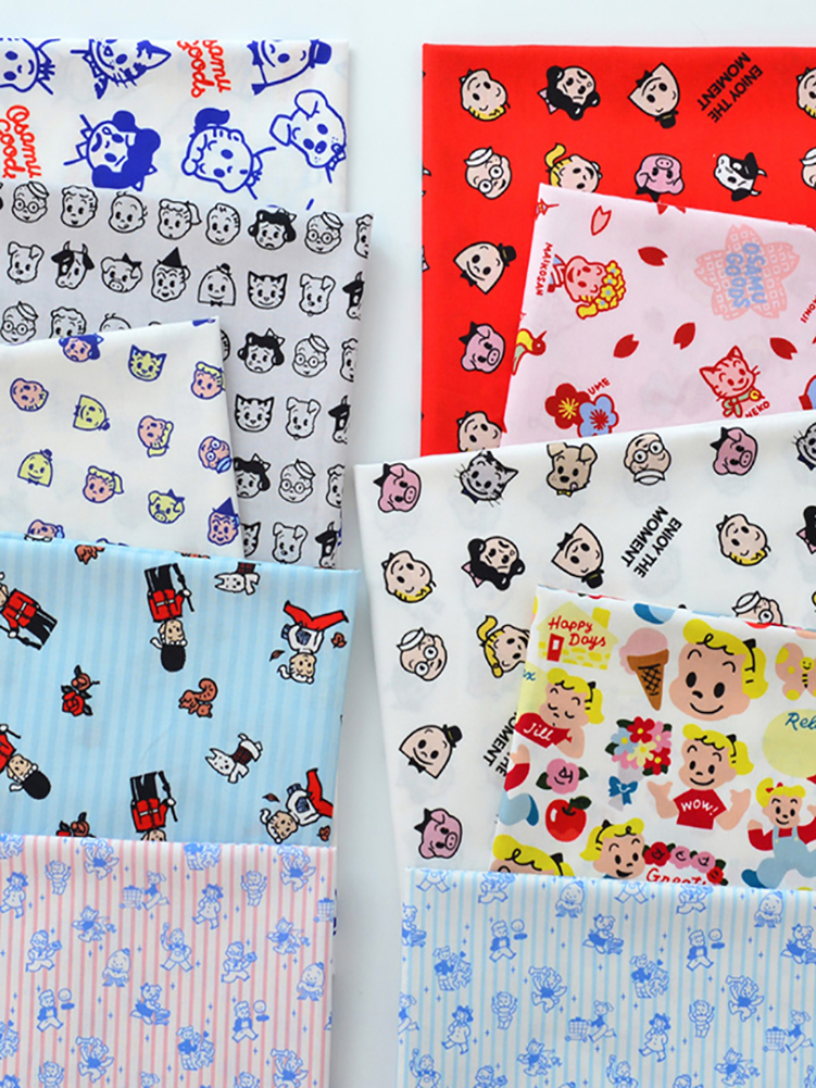 Japanese Style Cartoon Fabric  - Sewing By avaliação e preço