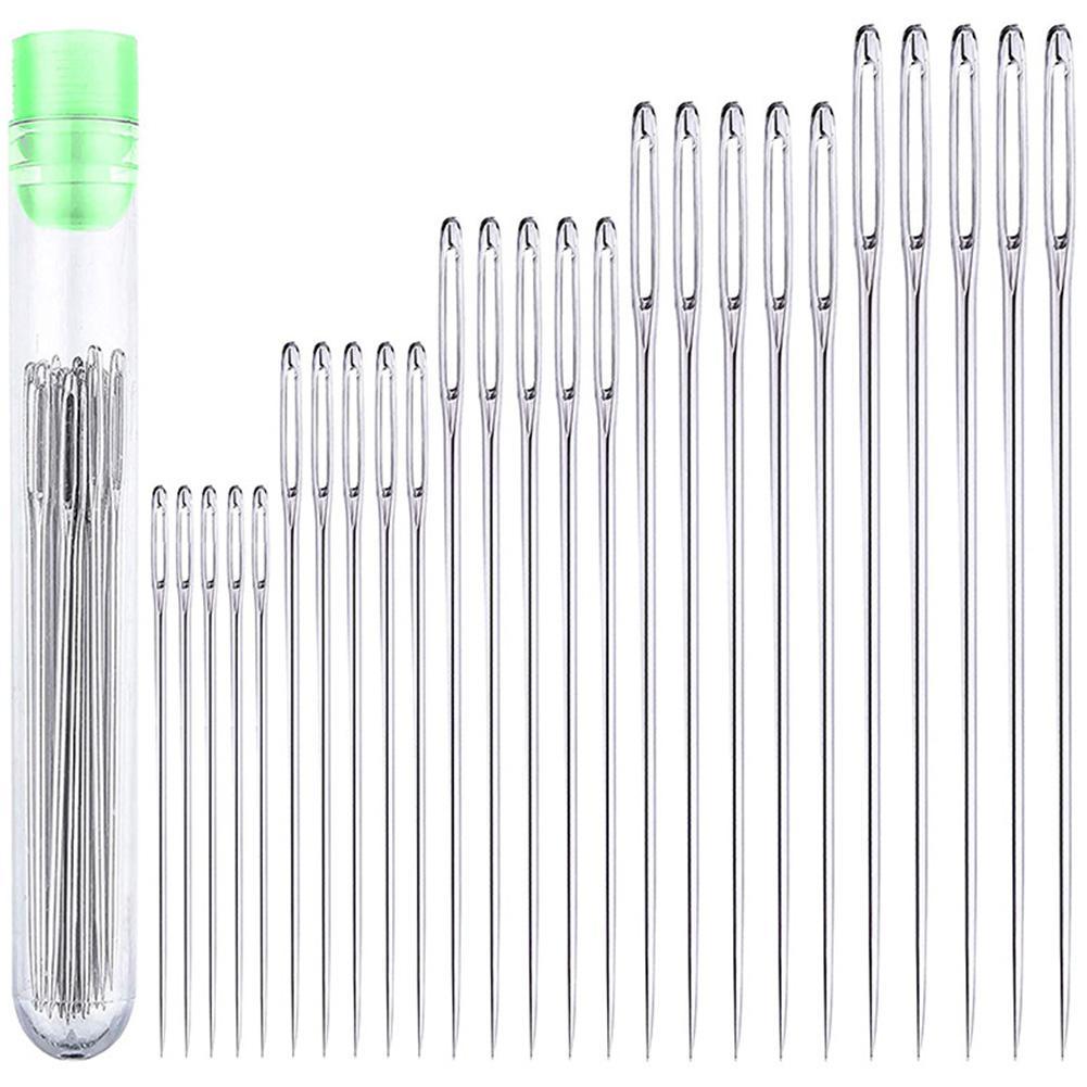 25 Pcs Large Eye Stitching Nee - Sewing Necessities avaliação e preço