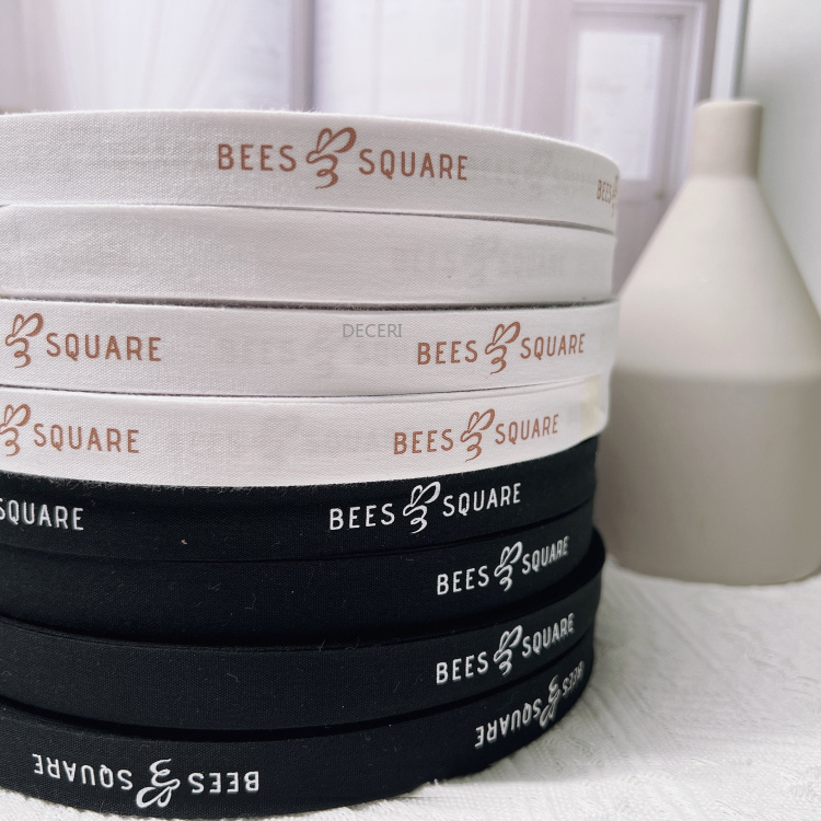 100 Yards Cotton Ribbon Custom - Sewing Label avaliação e preço