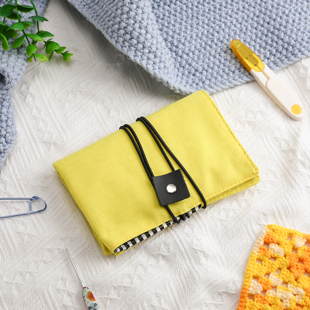 New Empty Waterproof Crochet O - Textile Sewing Kit avaliação e preço