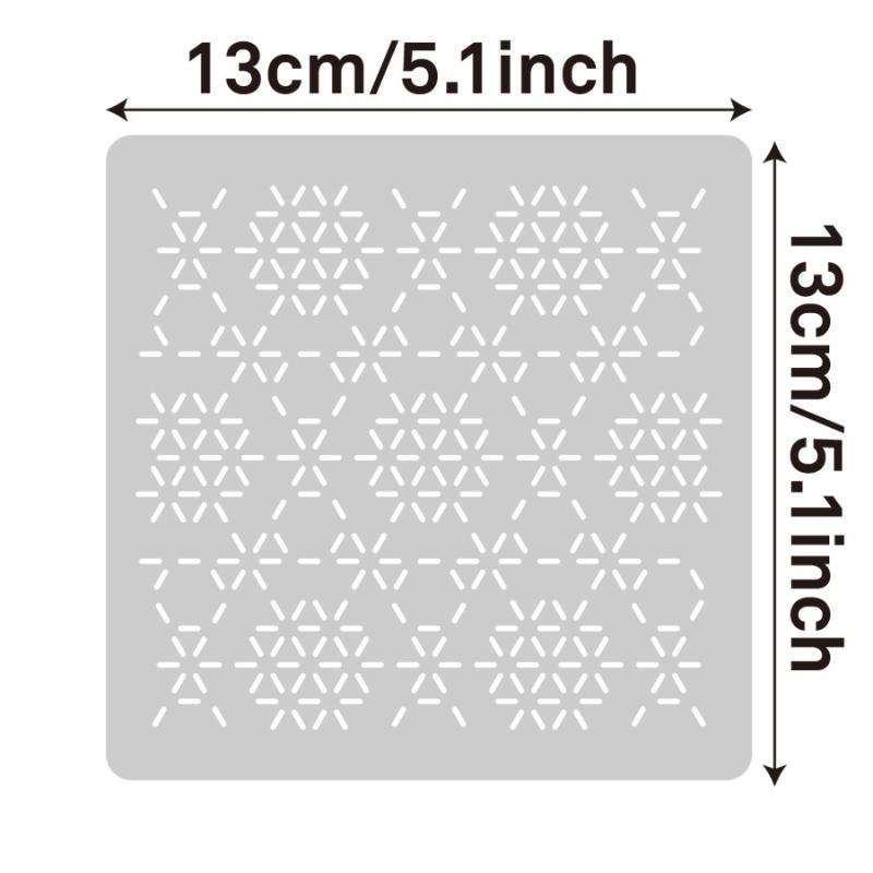 Embroidery Stencil Template Se - Textile Sewing Patterns avaliação e preço