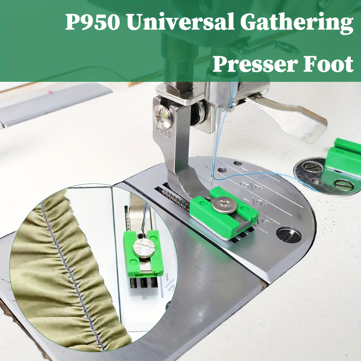 P950 Adjustable Ruffling Press - Sewing Gathering avaliação e preço