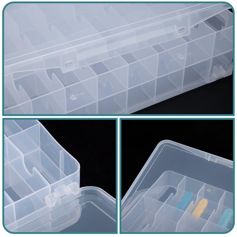 Sewing Organizer 46 Double-Sid - Embroidery Floss Thread avaliação e preço