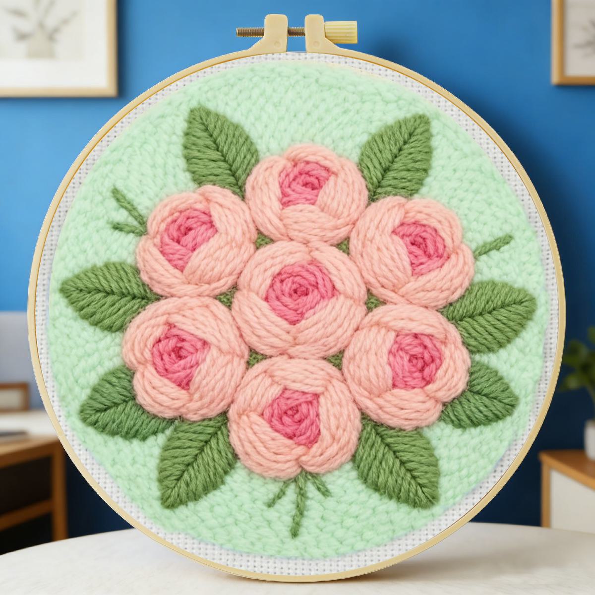20X20CM/7.87inch Flower punch  - Is Sewing Textile Art avaliação e preço