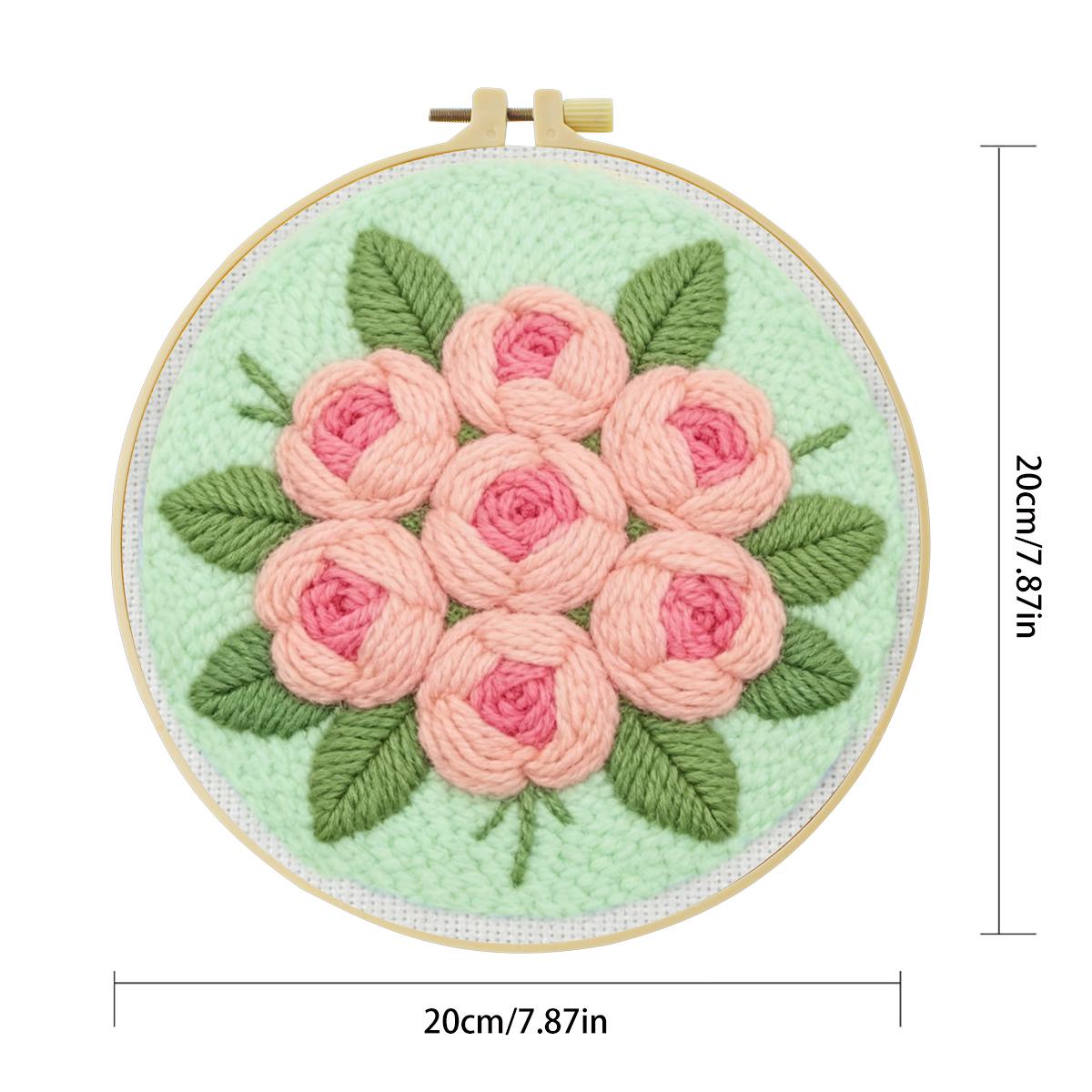 20X20CM/7.87inch Flower punch  - Is Sewing Textile Art avaliação e preço